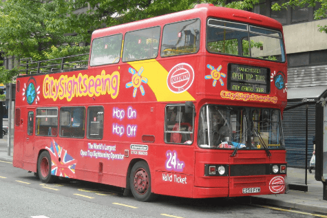Manchester Hop on Hop off Bus